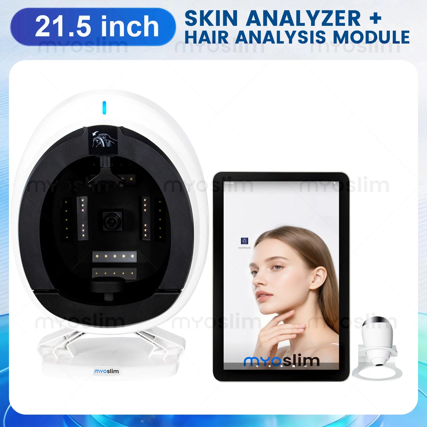 MYOSLIM AISIA Q1 3D AI Facial Skin Analyzer For Beauty