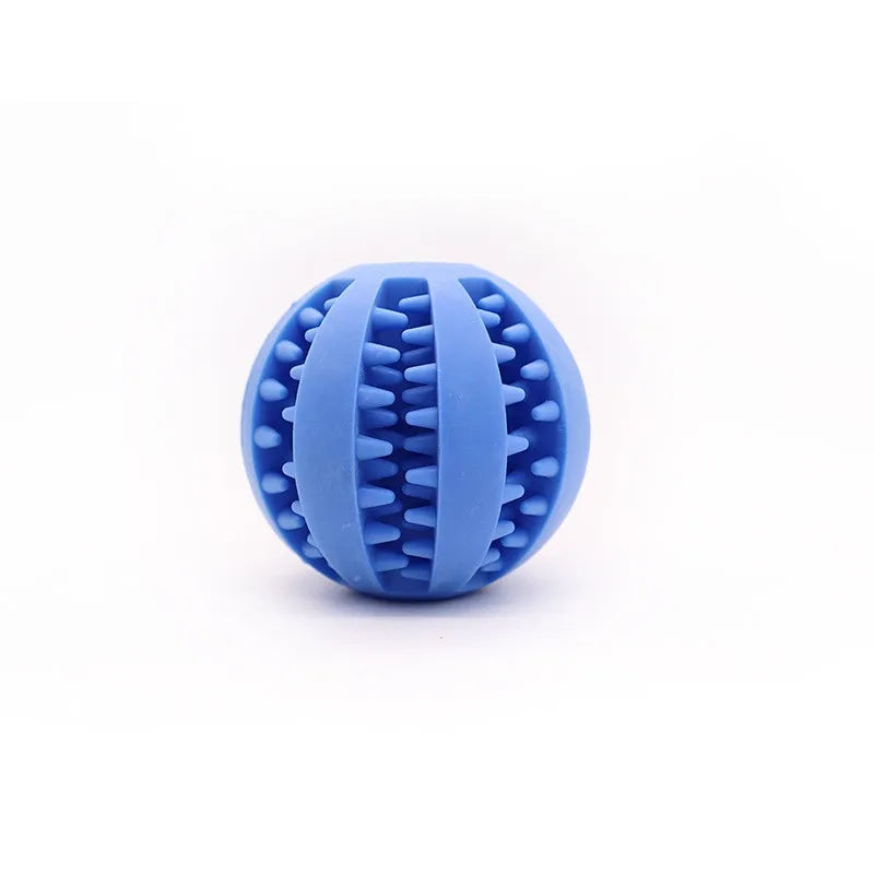 Rubber Dog Toy Balls Teething Puzzle Training Chew Toys