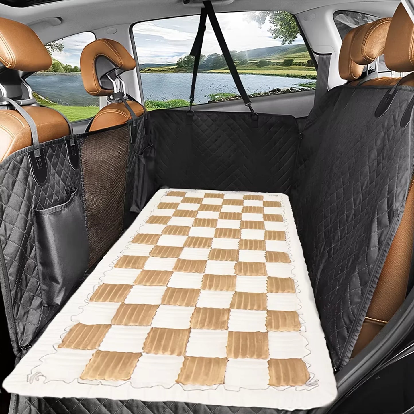 Dog Bed Warm Mat Car Seat Covering Anti Slip Cushion