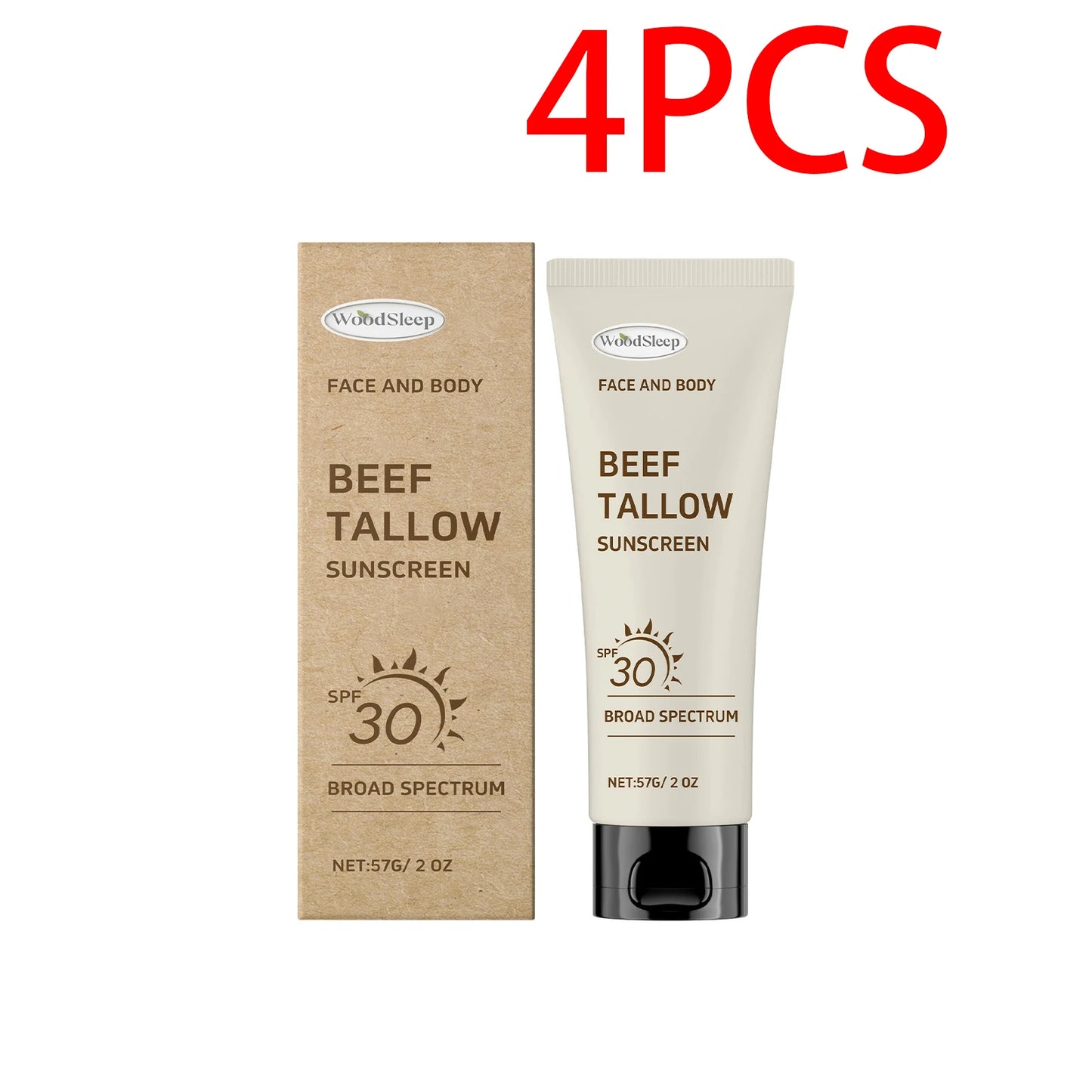 WOODSLEEP SPF30 Sunscreen Broad Spectrum UV Protection For Outdoor Activities