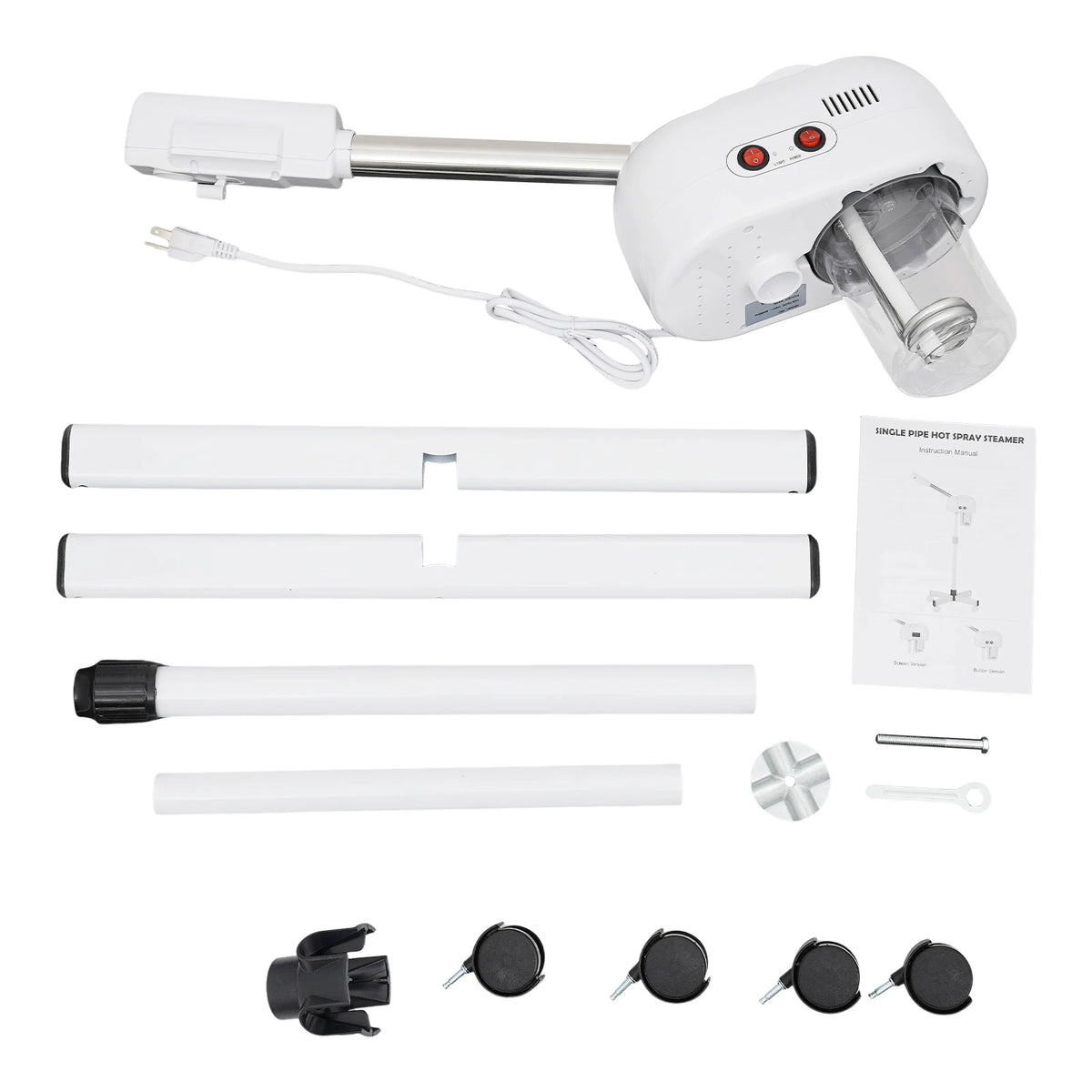 Bymaocar Professional Facial Steamer With Ozone Ion Steam For Spa