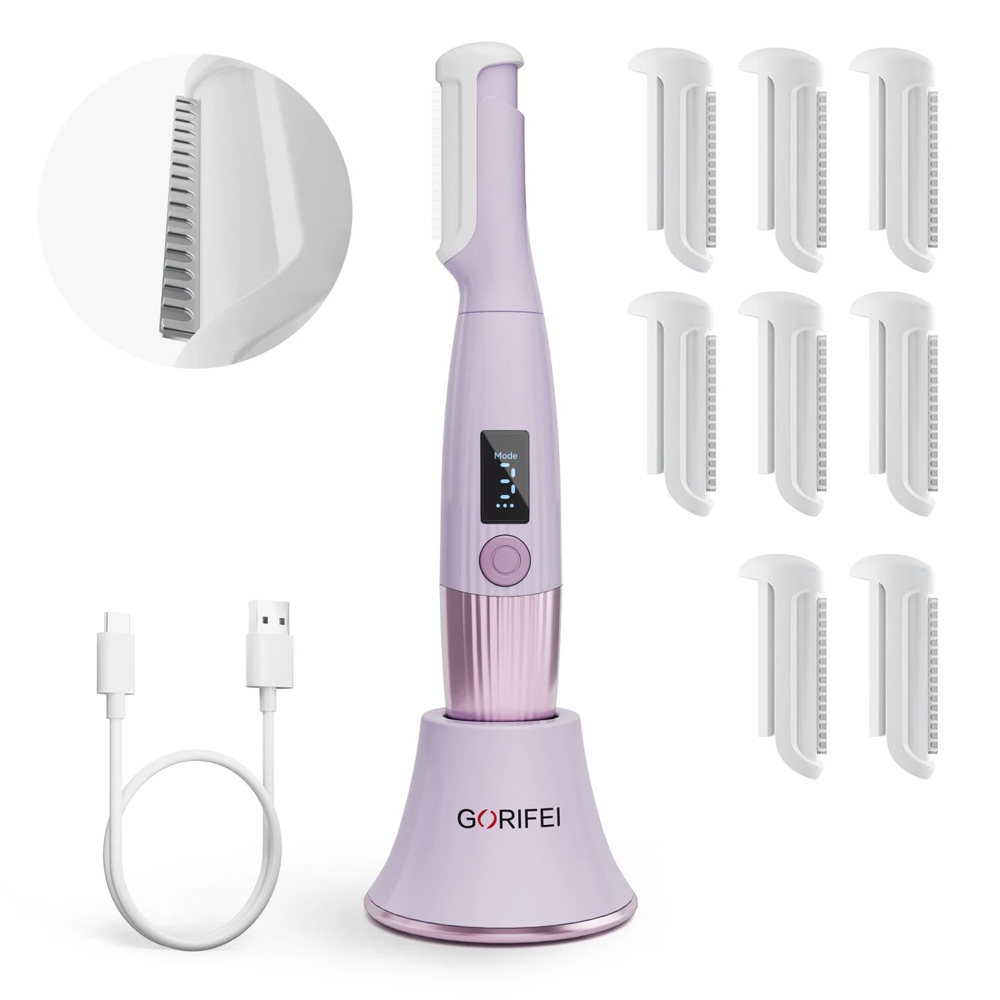 Dermaplane Razor For Women Facial Hair Removal Peach Fuzz