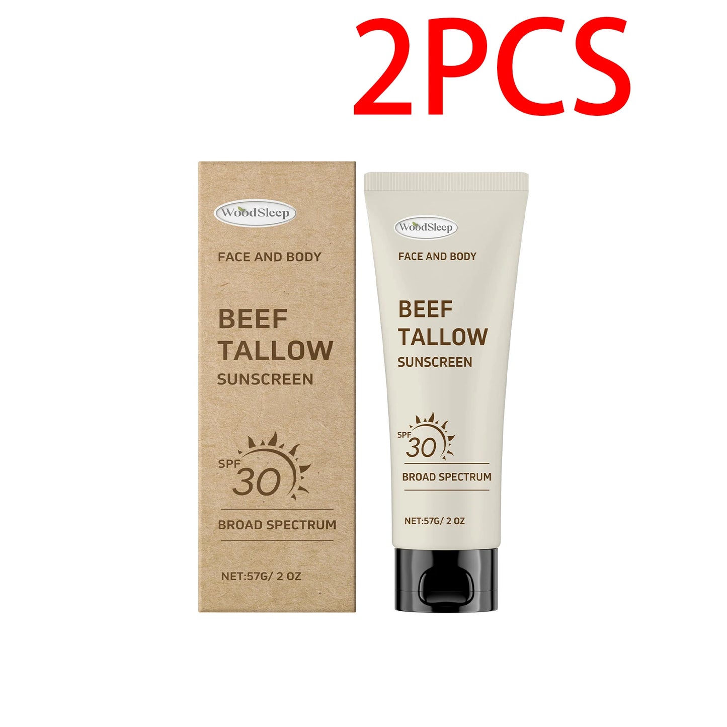 WOODSLEEP SPF30 Sunscreen Broad Spectrum UV Protection For Outdoor Activities