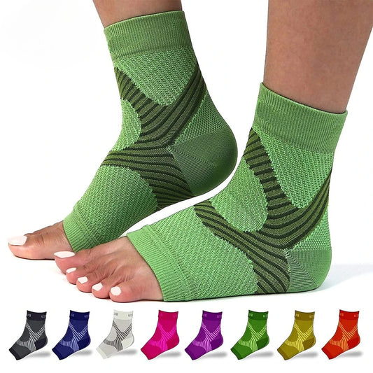 Plantar Fasciitis Night Splint And Compression Sock Set