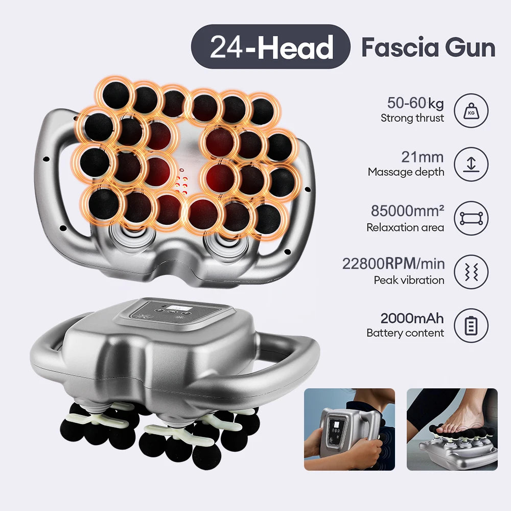 Foreverlily High Frequency Vibration Body Massage Gun