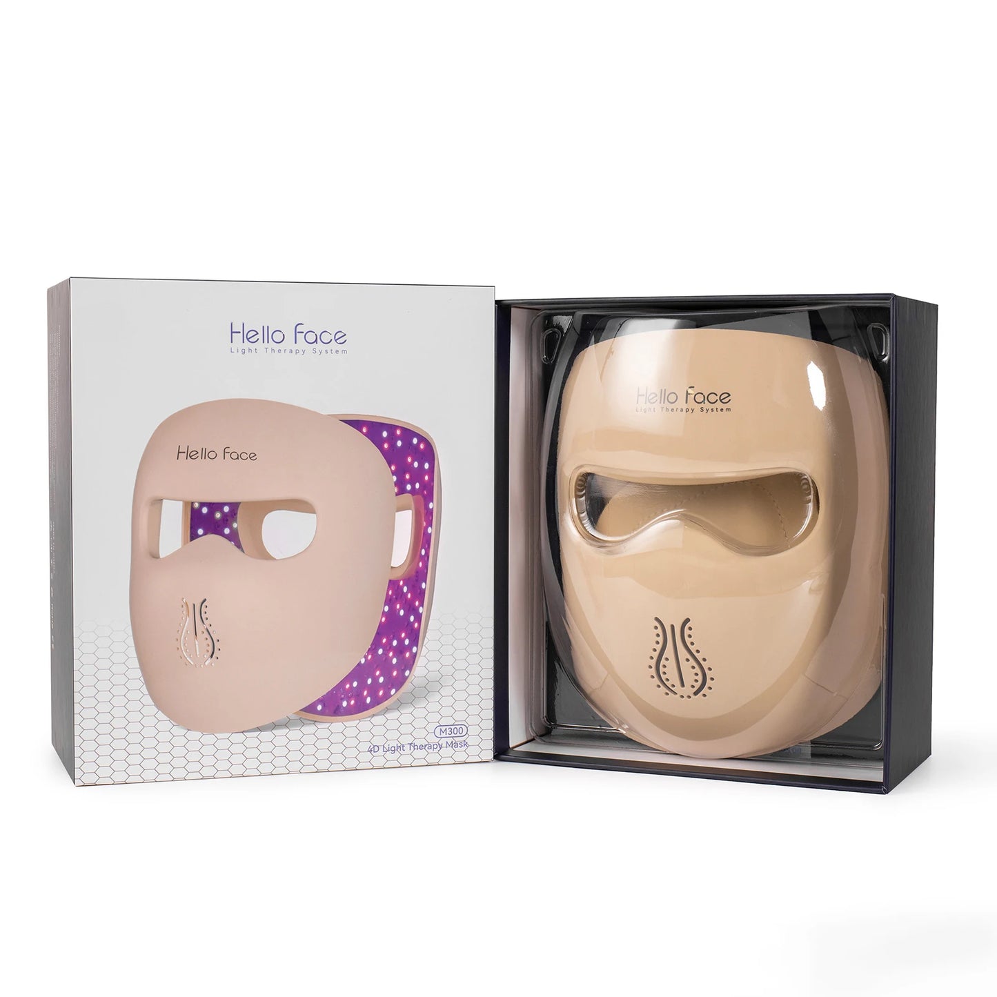 Hello Face M300 LED Facial Mask With 3000mAh Battery