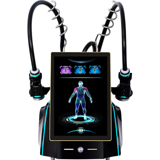 MYOSLIM 3 In 1 Non Invasive Ice Microwave Massage Slimming Machine Fat Reduction