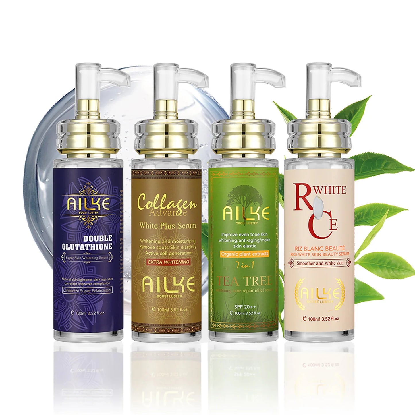 AILKE Skin Glowing Serum For Even Tone With Glutathione