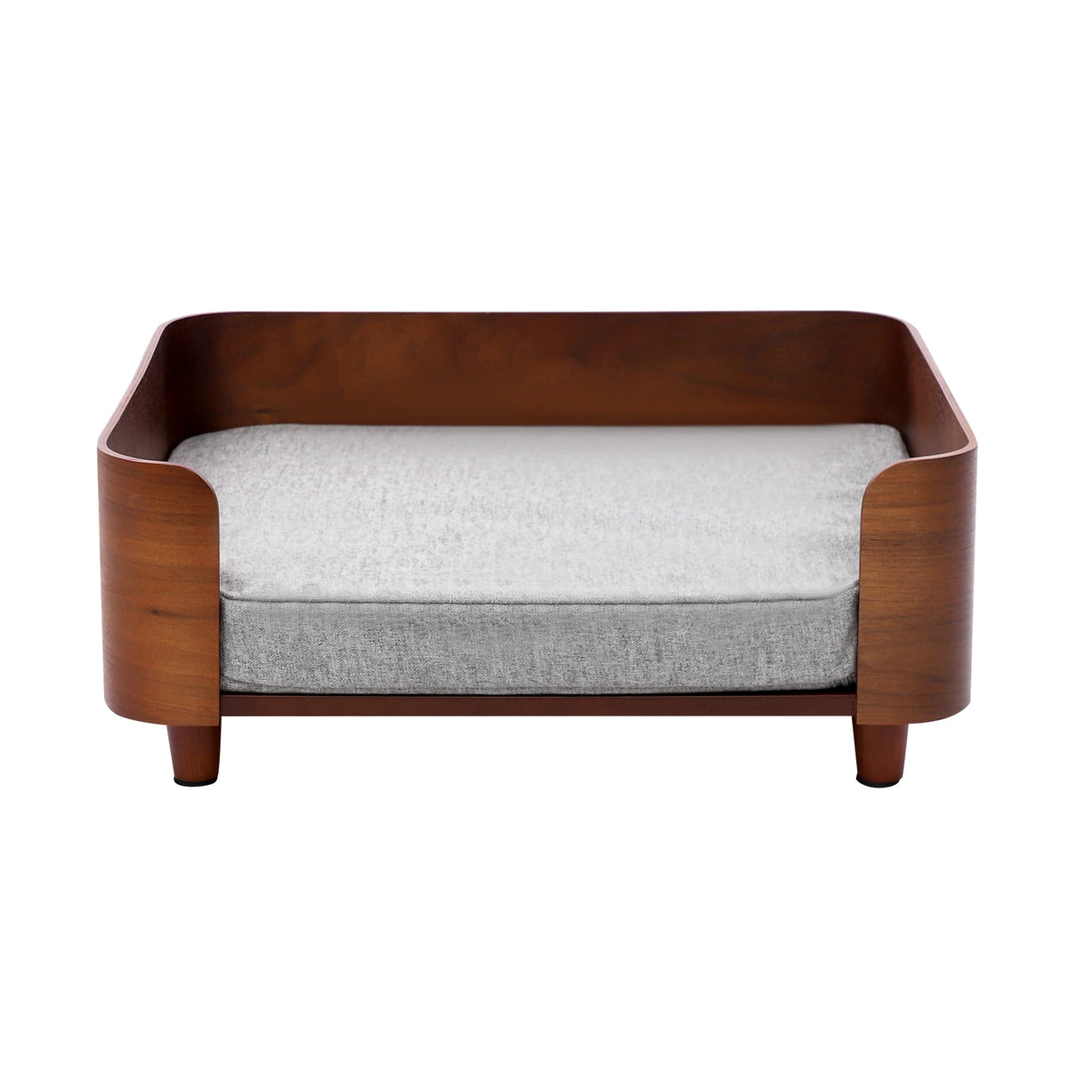 Elevated Pet Sofa Bed With Wood Legs Machine Washable