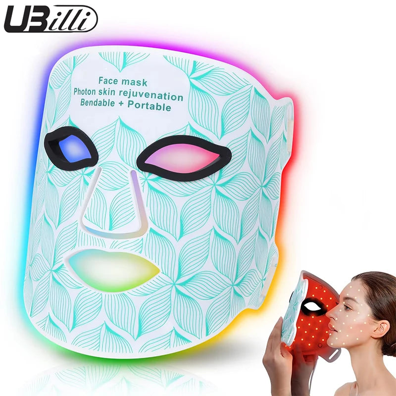 UBilli 850nm Near Infrared LED Facial Mask For Anti Aging Rejuvenation