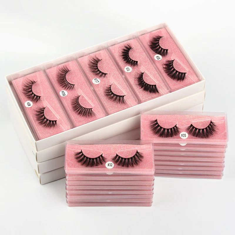 YSDO 3D Mink Strip Lashes Natural Soft False Eyelash Extensions
