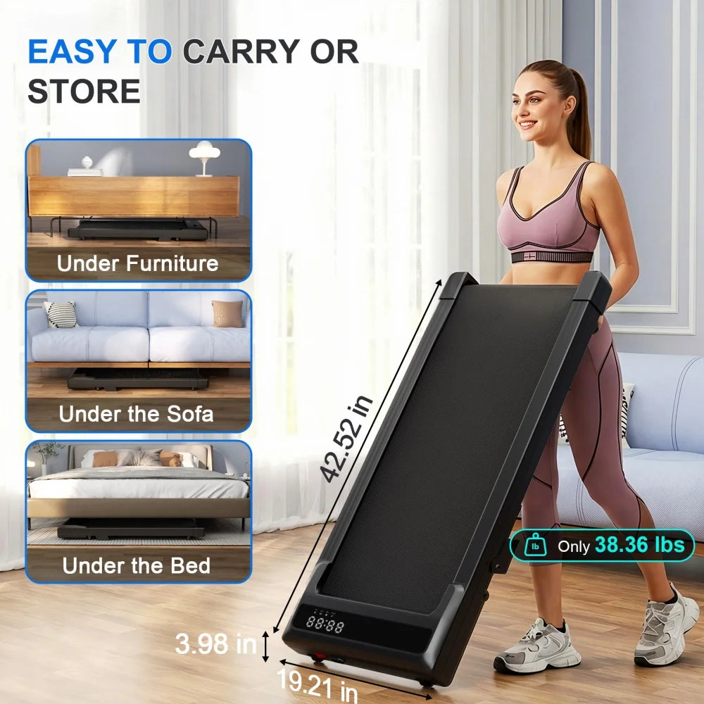 Superun Foldable Treadmill With Six Percent Incline And 3.8 MPH