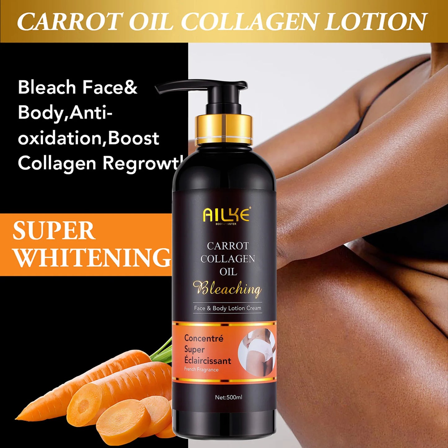 AILKE Skin Whitening Serum For Face Moisturizing Gel