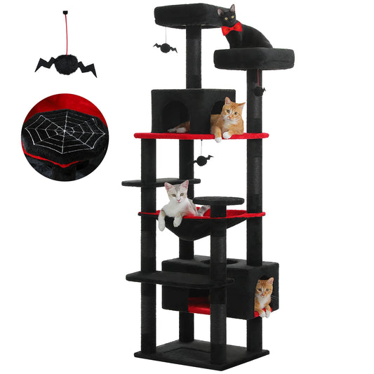 PAWZ Road Large Cat Tree Tower With Scratching Posts Hammock