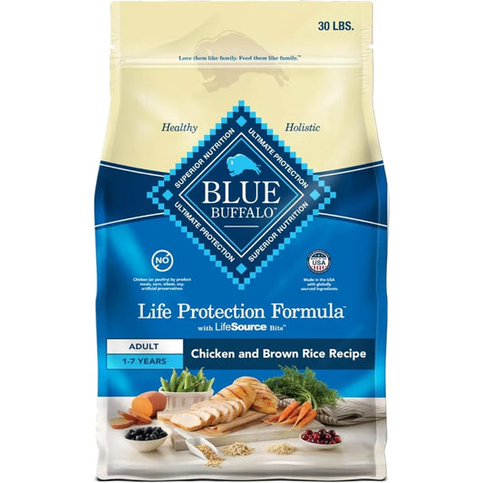 Blue Buffalo Life Protection Adult Dry Dog Food Chicken Rice