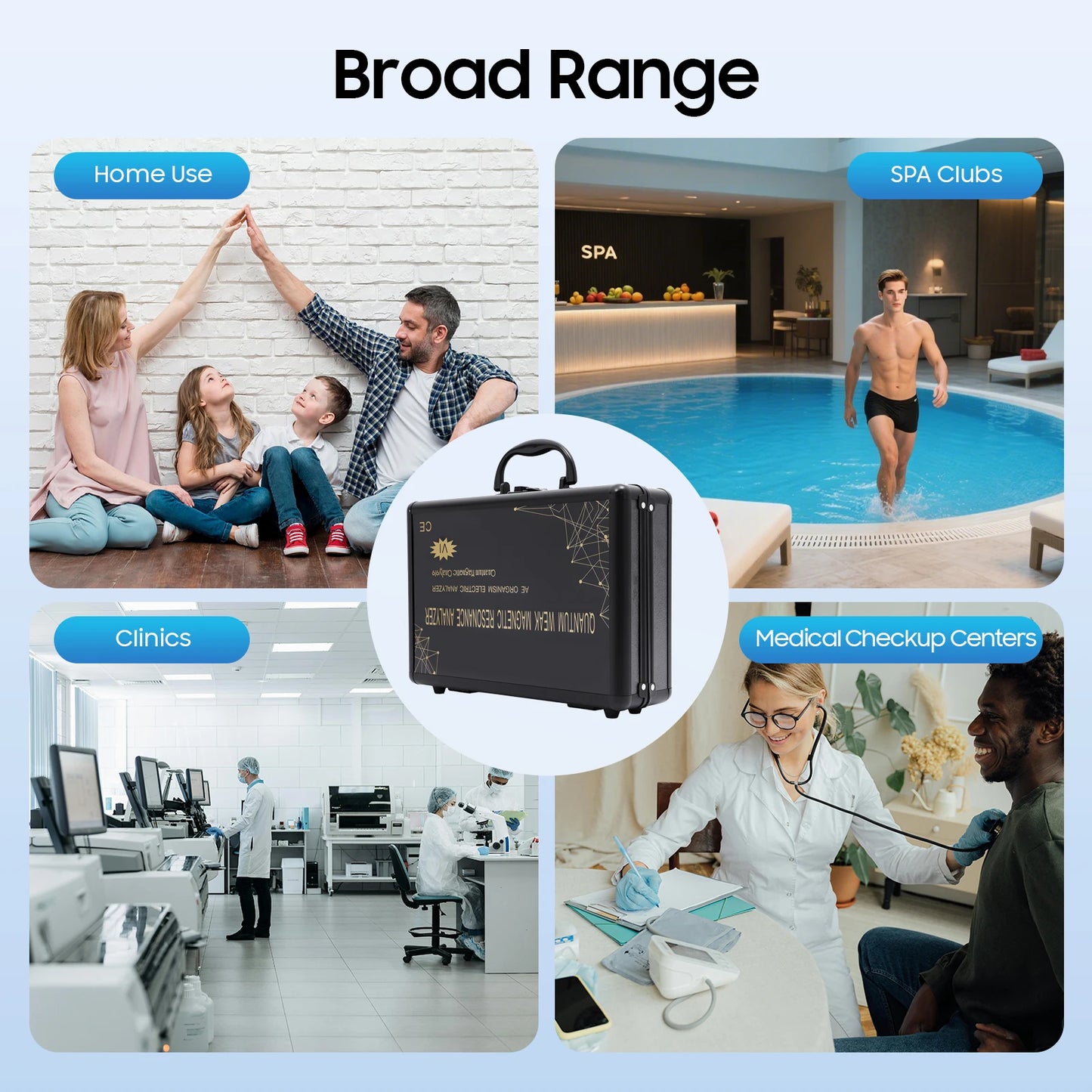 Bymaocar Quantum Analyzer Quantum Resonance Magnetic Scanner