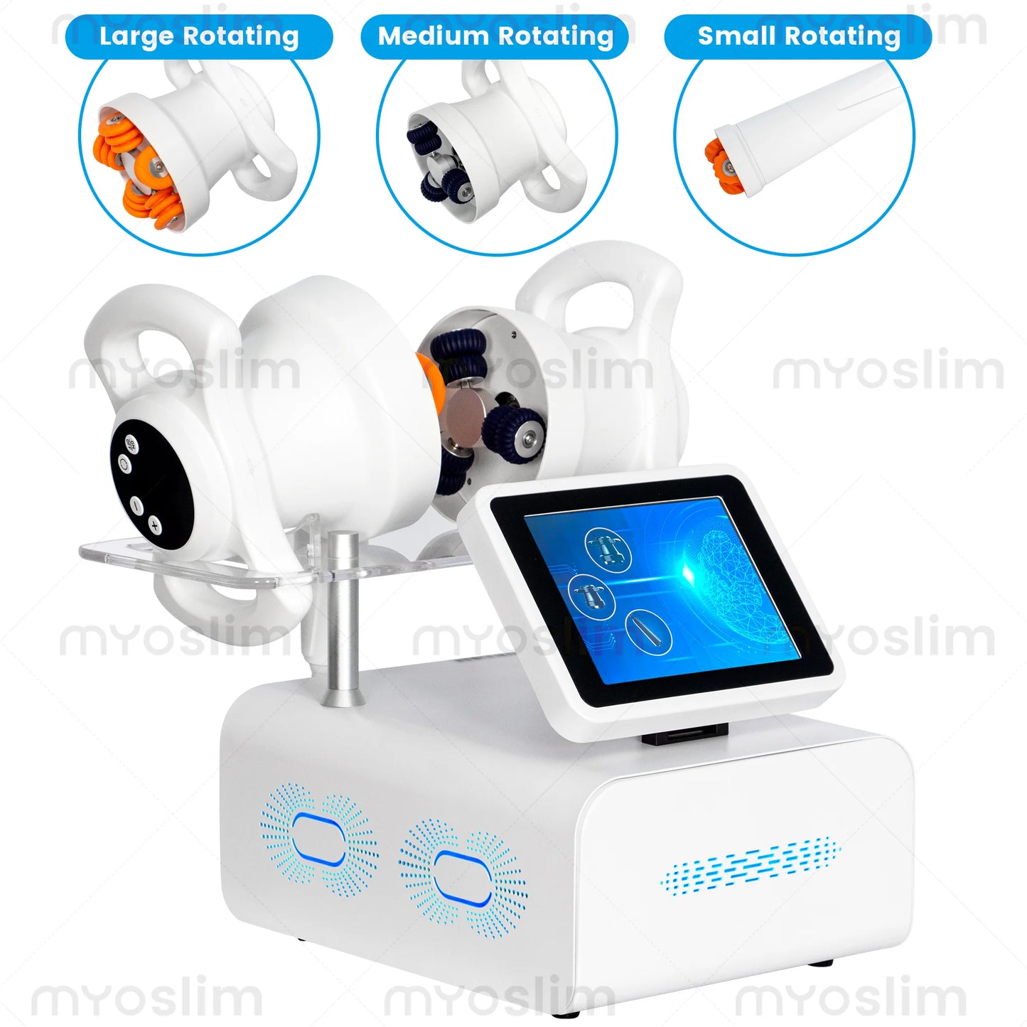 MYOSLIM 360 Rotation Body Contouring Roller Massager Skin Care Device
