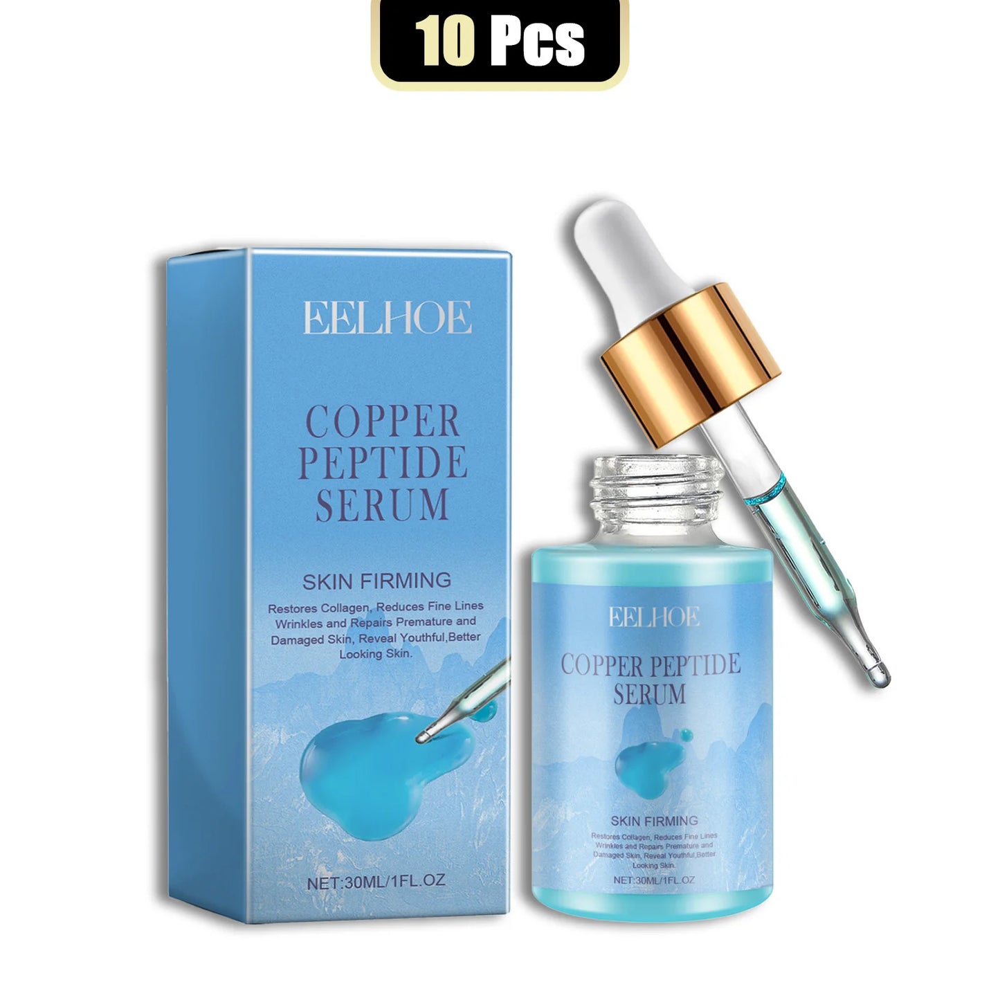 Eelhoe Copper Peptide Facial Serum Moisturizing Firming Skin