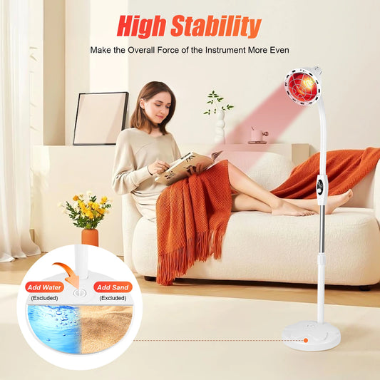 275W Adjustable Infrared Heat Lamp For Muscle And Joint Pain