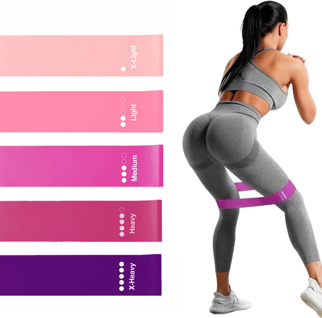 Resistance Loop Bands For Exercise Fitness Yoga Strength Training
