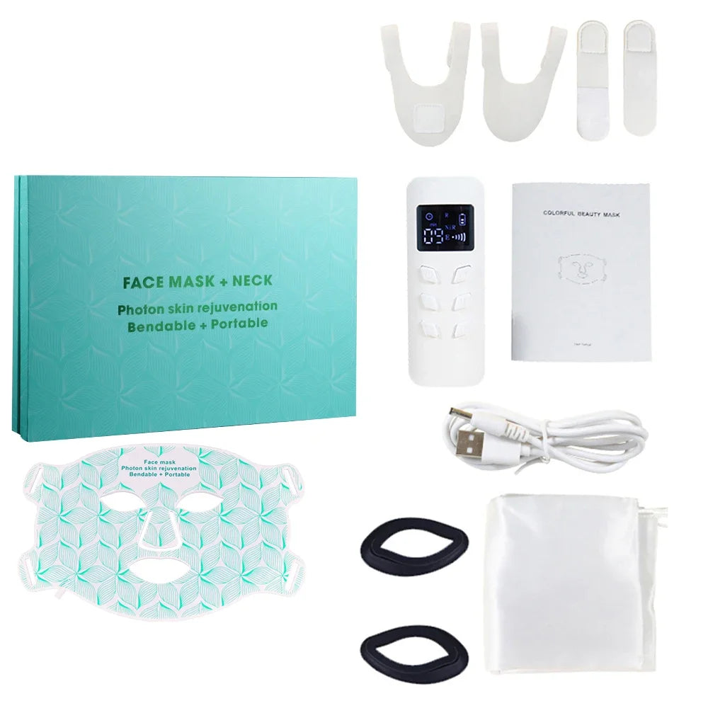 UBilli 850nm Near Infrared LED Facial Mask For Anti Aging Rejuvenation