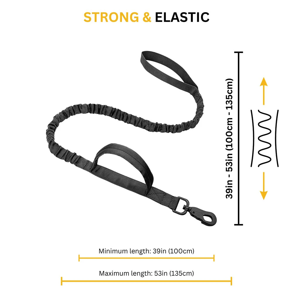 Tactical Dog Harness And Leash Set For Large Outdoor Dogs
