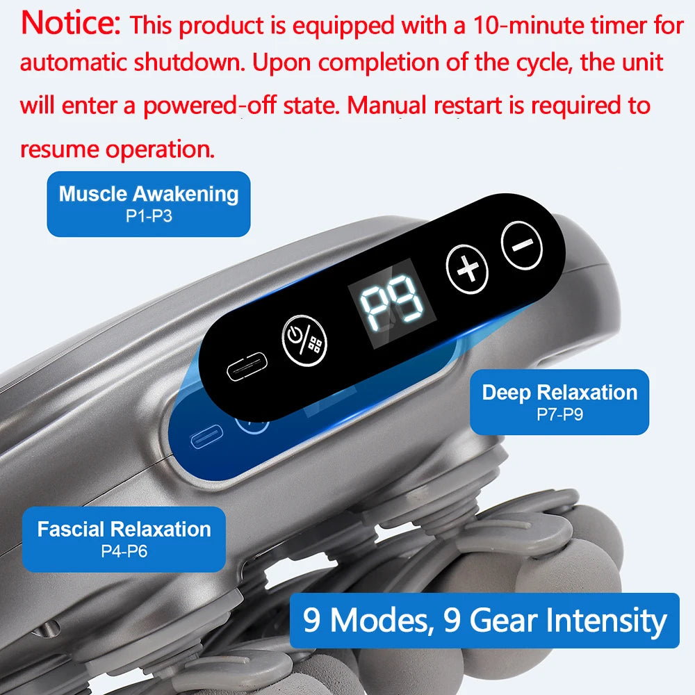 Foreverlily Fascia Massage Gun For Deep Tissue Body Relief