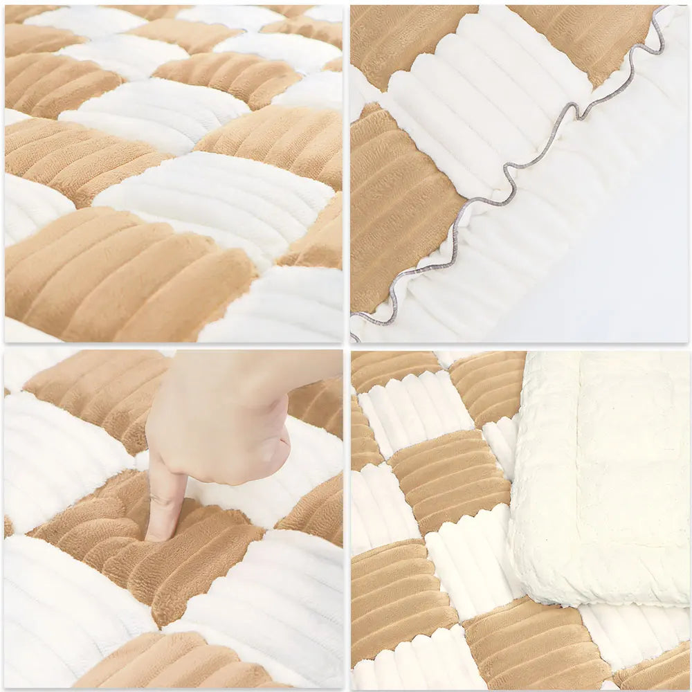 PETRAVEL Dog Bed Warm Mat Car Seat Cover Anti-Slip Cushion