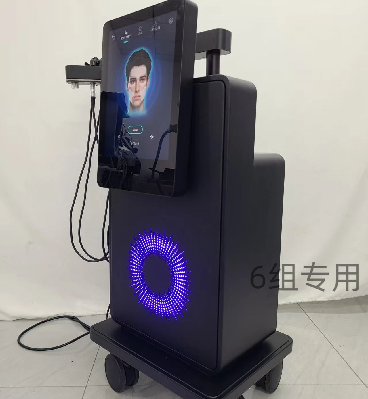 MYOSLIM Face Beauty Device With Temperature, Microcurrent And Electromagnetic Wave