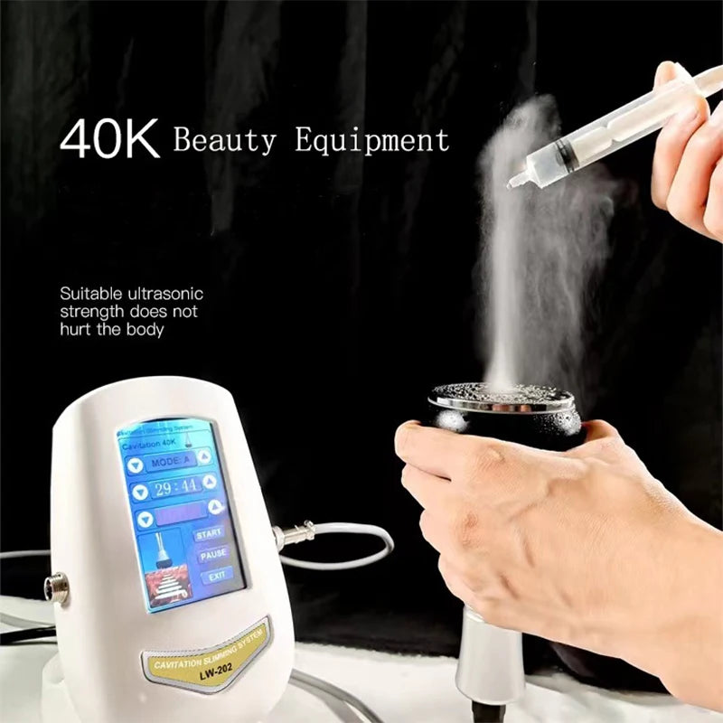 Moonic Beauty 40K 3In1 Cavitation Body Slimming Machine Facial Massager