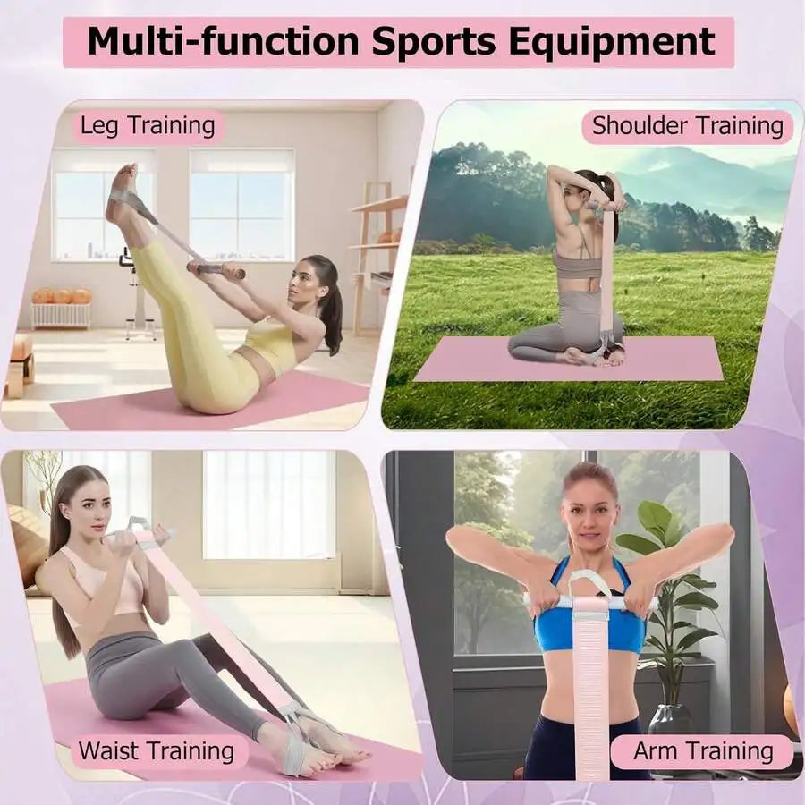 Heavy Duty Resistance Band With Handles For Strength Training