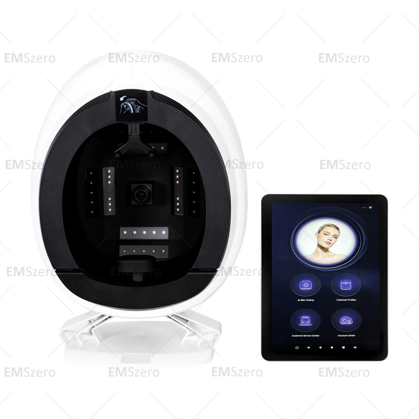 AISIA Q1 3D AI Facial Skin Analyzer Skin Problem Diagnosis