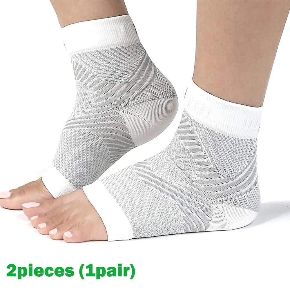 Plantar Fasciitis Night Splint And Compression Sock Set