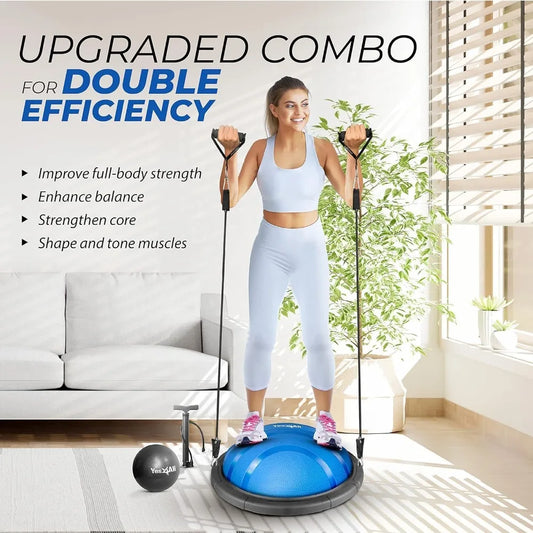 Yes4All 880Lbs Half Ball Balance Trainer For Home Workouts