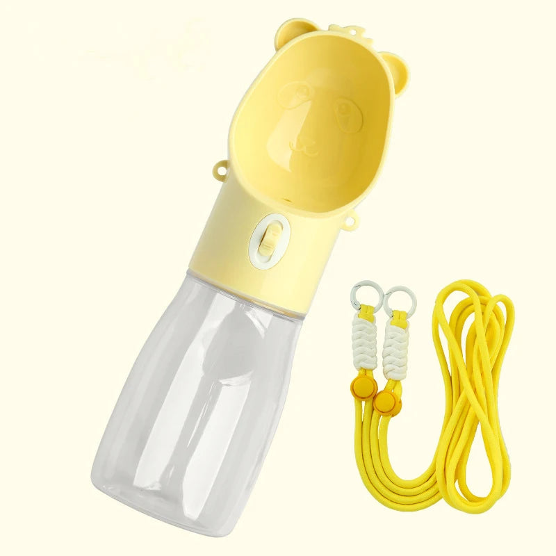 Leakproof Portable Dog Water Bottle With Bowl Travel