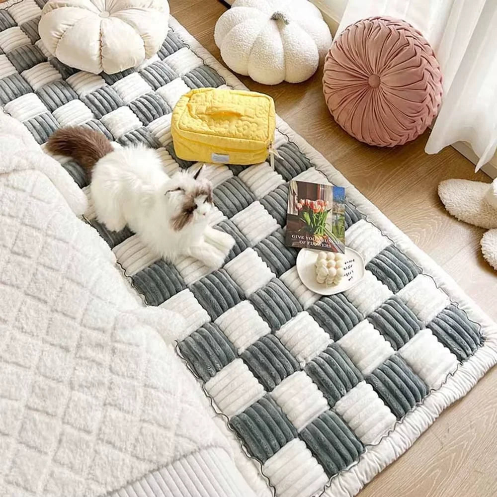 Dog Bed Warm Mat Car Seat Covering Anti Slip Cushion