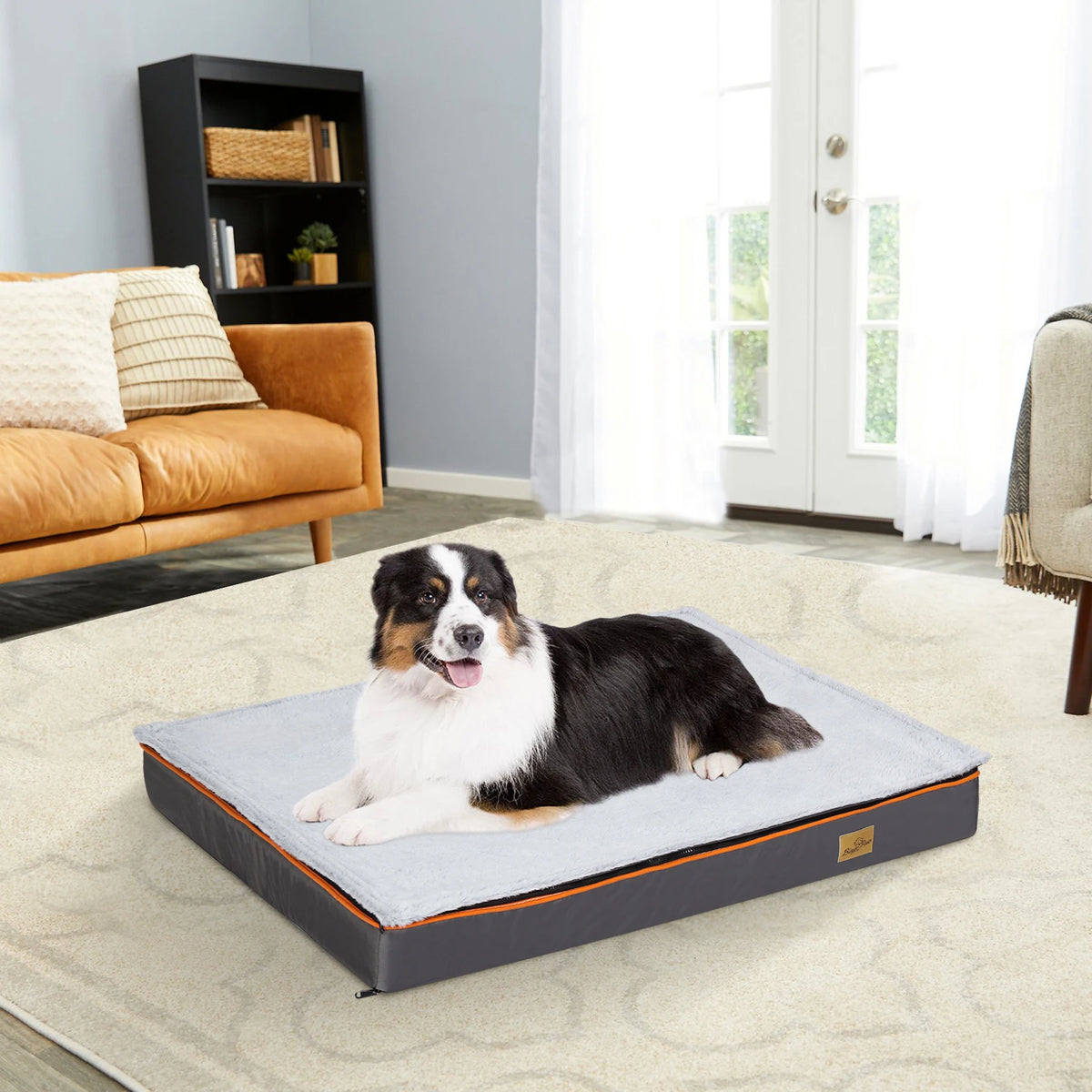 BINGOPAW Orthopedic Dog Bed With Waterproof Washable Cover